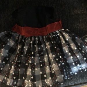 Baby dress winter theme...